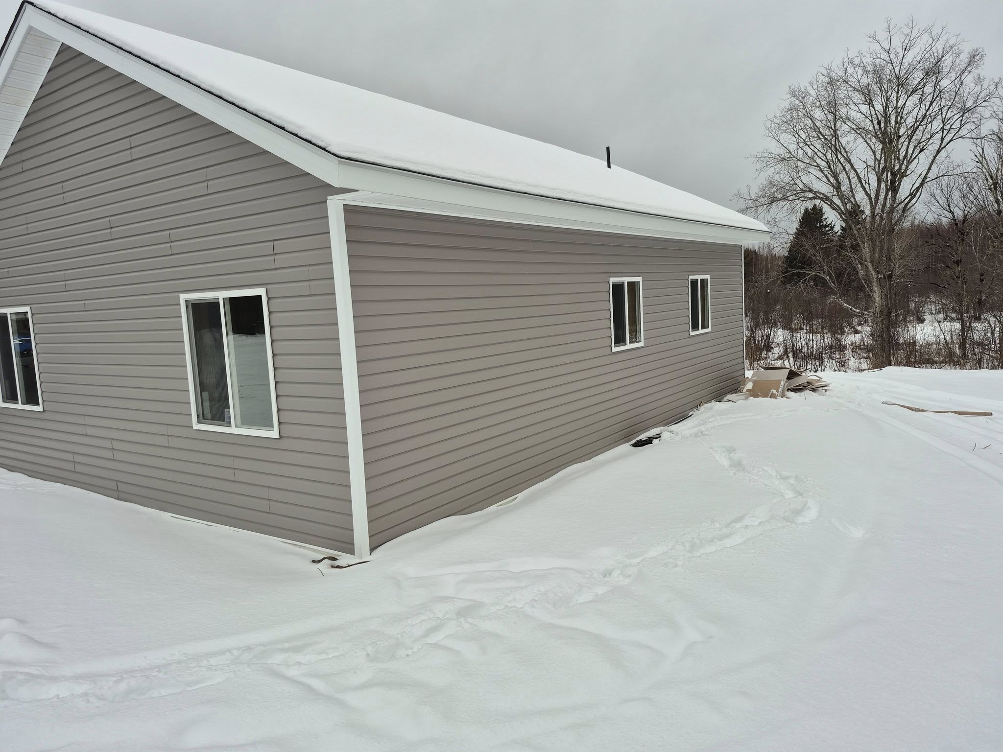 Completed roofing project